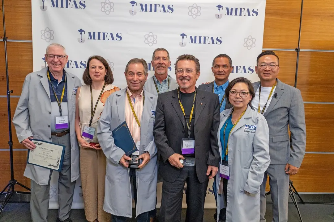MIFAS faculty and graduates at the International MIFAS conference